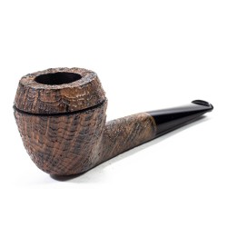 Pipa in Radica Radice Silk Cut Sabbiata Bulldog