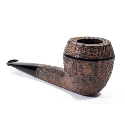 Pipa in Radica Radice Silk Cut Sabbiata Bulldog