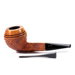 Pipa in Radica Radice Rind Rusticata Bulldog