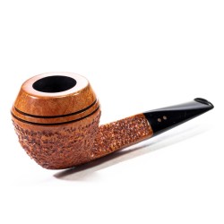 Pipa in Radica Radice Rind Rusticata Bulldog
