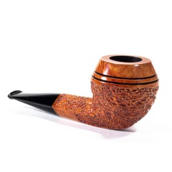 Pipa in Radica Radice Rind Rusticata Bulldog