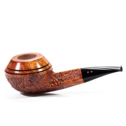 Pipa in Radica Radice Rind Rusticata Bent Rhodesian