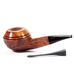 Pipa in Radica Radice Rind Rusticata Bent Rhodesian