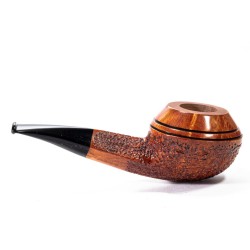 Pipa in Radica Radice Rind Rusticata Bent Rhodesian