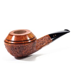 Pipa in Radica Radice Rind Rusticata Bent Rhodesian