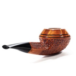 Pipa in Radica Radice Rind Rusticata Bent Rhodesian