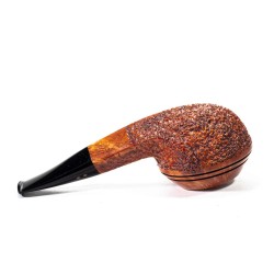 Pipa in Radica Radice Rind Rusticata Bent Rhodesian