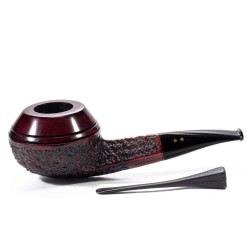 Pipa in Radica Radice Rind Rusticata Bent Rhodesian