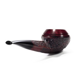 Pipa in Radica Radice Rind Rusticata Bent Rhodesian
