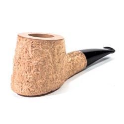 Briar Pipe Radice Rind Pure Rusticated Pot
