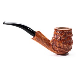Pipa in Radica Radice Underwood Rusticata Bent
