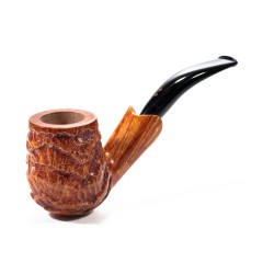 Pipa in Radica Radice Underwood Rusticata Bent