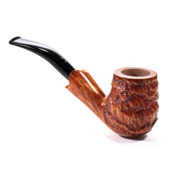 Pipa in Radica Radice Underwood Rusticata Bent