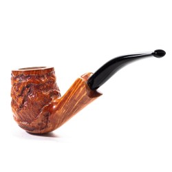 Pipa in Radica Radice Underwood Rusticata Bent