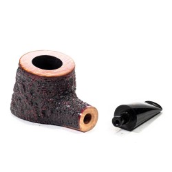 Pipa in Radica Radice Rind Rusticata Pot