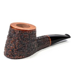 Pipa in Radica Radice Rind Rusticata Pot