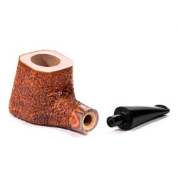 Pipa in Radica Radice Rind Rusticata Pot