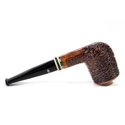 Briar Pipe Santambrogio Rusticated Billiard