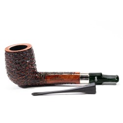 Briar Pipe Santambrogio Rusticated Lovat