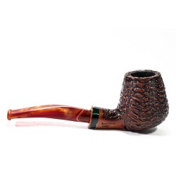 Briar Pipe Santambrogio Rusticated Brandy
