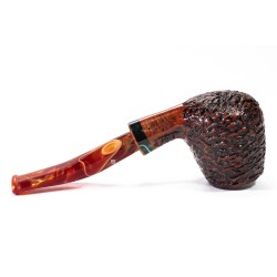 Briar Pipe Santambrogio Rusticated Brandy