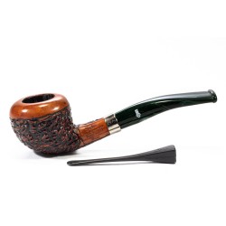Pipe Santambrogio Rusticated Bent Apple