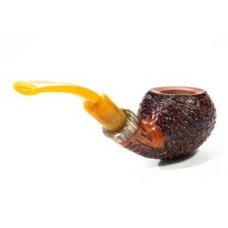 Pipe Santambrogio Rusticated Bent Apple