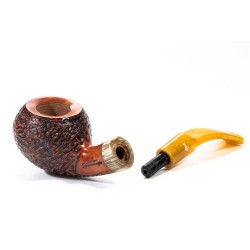 Pipe Santambrogio Rusticated Bent Apple