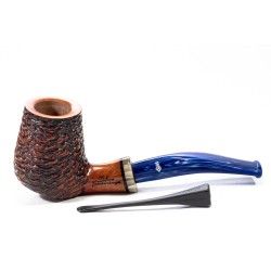 Pipe Santambrogio Rusticated Bent Billiard