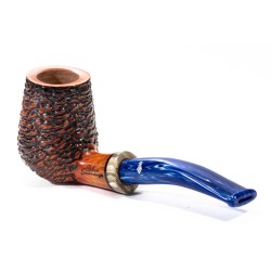 Pipe Santambrogio Rusticated Bent Billiard