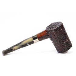 Briar Pipe Santambrogio Rusticated Poker