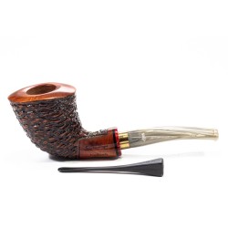 Briar Pipe Santambrogio Rusticated Dublin