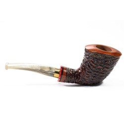 Briar Pipe Santambrogio Rusticated Dublin