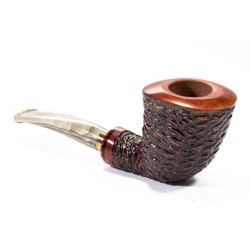 Briar Pipe Santambrogio Rusticated Dublin