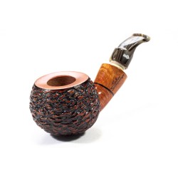Pipe Santambrogio Rusticated Bent Apple