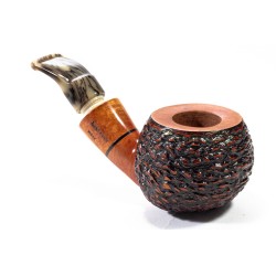 Pipe Santambrogio Rusticated Bent Apple