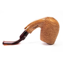 Pipe Santambrogio Rusticated Natural Full Bent