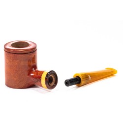 Briar Pipe Santambrogio Smooth FP Medium Poker