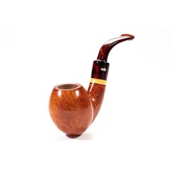 Briar Pipe Santambrogio Smooth FP Big Bent Egg