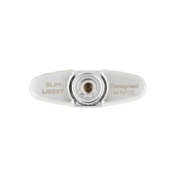 Accendino Jet Flame Colibri Slim Charcoal Chrome