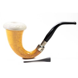 Pipa CPW Calabash Liscia Cap in Schiuma