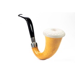 Pipa CPW Calabash Liscia Cap in Schiuma