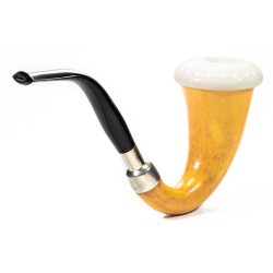 Pipa CPW Calabash Liscia Cap in Schiuma