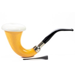 Pipa CPW Calabash Liscia Cap in Schiuma