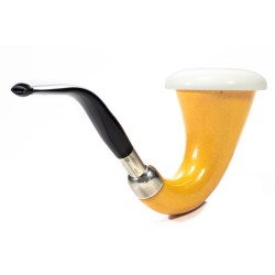 Pipa CPW Calabash Liscia Cap in Schiuma