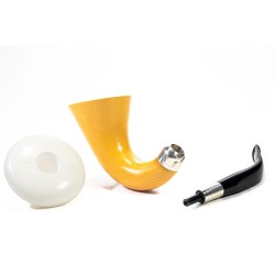 Pipa CPW Calabash Liscia Cap in Schiuma