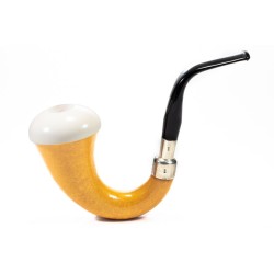 Pipa CPW Calabash Liscia Cap in Schiuma