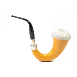 Pipa CPW Calabash Liscia Cap in Schiuma