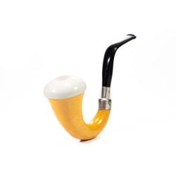 Pipa CPW Calabash Liscia Cap in Schiuma