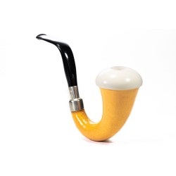 Pipa CPW Calabash Liscia Cap in Schiuma